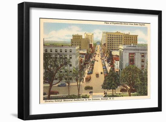 Downtown Raleigh, North Carolina-null-Framed Art Print