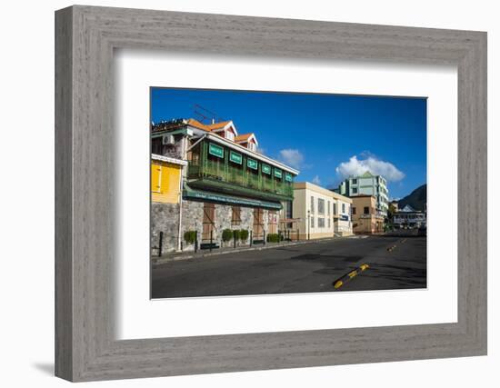 Downtown Roseau Capital of Dominica, West Indies, Caribbean, Central America-Michael Runkel-Framed Photographic Print