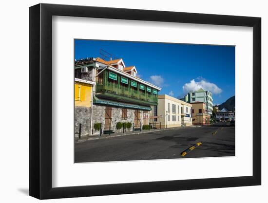 Downtown Roseau Capital of Dominica, West Indies, Caribbean, Central America-Michael Runkel-Framed Photographic Print