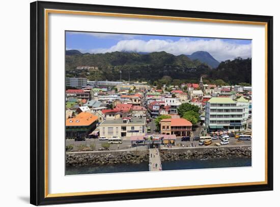 Downtown Roseau, Dominica, Windward Islands, West Indies, Caribbean, Central America-Richard Cummins-Framed Photographic Print