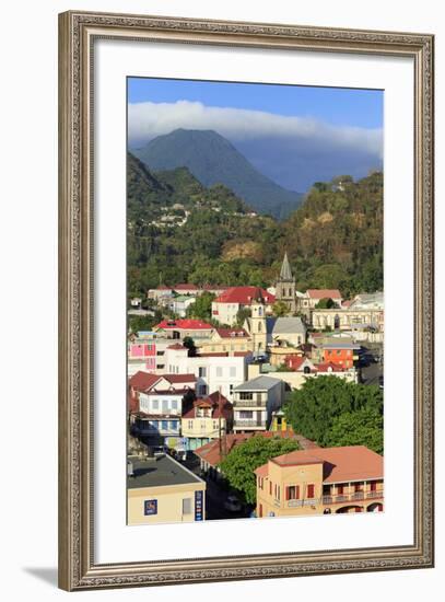 Downtown Roseau, Dominica, Windward Islands, West Indies, Caribbean, Central America-Richard Cummins-Framed Photographic Print