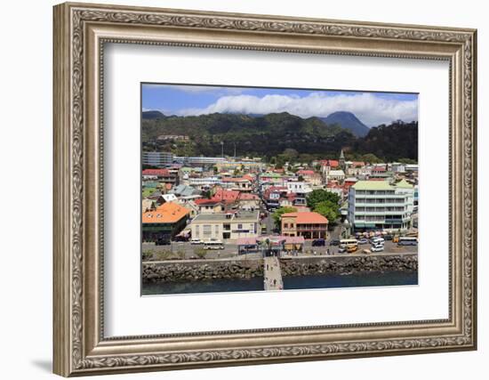 Downtown Roseau, Dominica, Windward Islands, West Indies, Caribbean, Central America-Richard Cummins-Framed Photographic Print