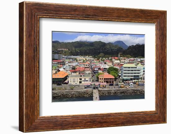Downtown Roseau, Dominica, Windward Islands, West Indies, Caribbean, Central America-Richard Cummins-Framed Photographic Print