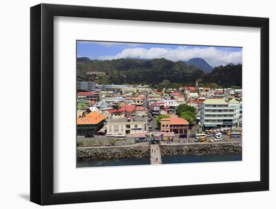 Downtown Roseau, Dominica, Windward Islands, West Indies, Caribbean, Central America-Richard Cummins-Framed Photographic Print