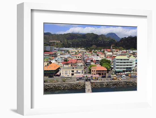 Downtown Roseau, Dominica, Windward Islands, West Indies, Caribbean, Central America-Richard Cummins-Framed Photographic Print