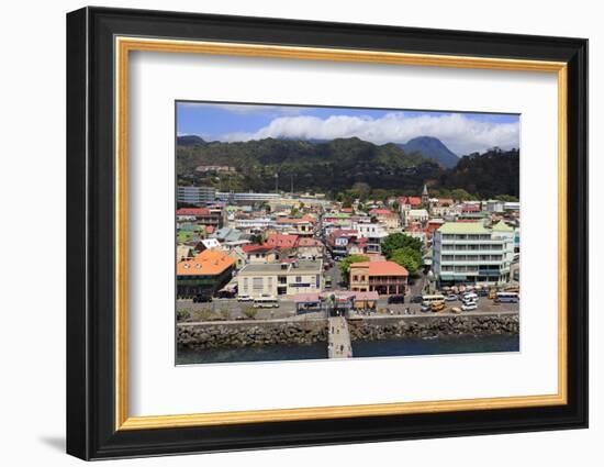 Downtown Roseau, Dominica, Windward Islands, West Indies, Caribbean, Central America-Richard Cummins-Framed Photographic Print