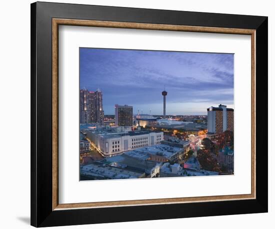 Downtown San Antonio, Texas, USA-Walter Bibikow-Framed Photographic Print