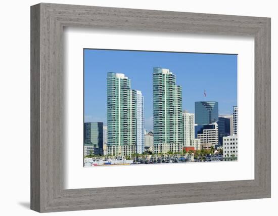 Downtown San Diego, California-f8grapher-Framed Photographic Print