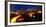 Downtown Seattle At Night with Freeways Passing Through-George Oze-Framed Photographic Print