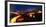 Downtown Seattle At Night with Freeways Passing Through-George Oze-Framed Photographic Print