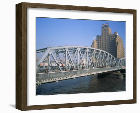 Downtown Shanghai, China-Tim Hall-Framed Photographic Print