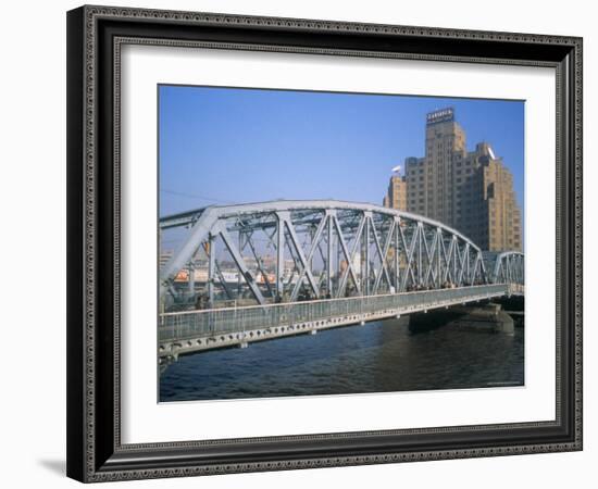 Downtown Shanghai, China-Tim Hall-Framed Photographic Print