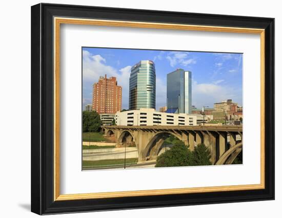 Downtown Skyline, Knoxville, Tennessee, United States of America, North America-Richard Cummins-Framed Photographic Print