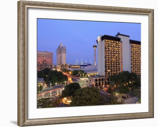 Downtown Skyline, San Antonio, Texas, United States of America, North America-Richard Cummins-Framed Photographic Print