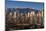 Downtown skyline with snowy mountains behind at dusk, Vancouver, British Columbia, Canada-Stefano Politi Markovina-Mounted Photographic Print