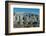 Downtown skyline with snowy mountains behind, Vancouver, British Columbia, Canada-Stefano Politi Markovina-Framed Photographic Print