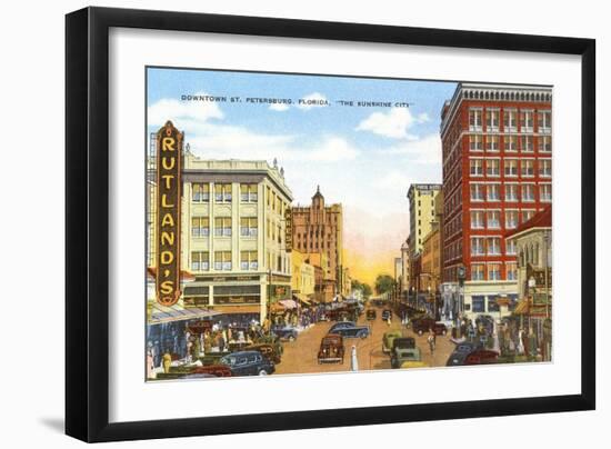 Downtown St. Petersburg, Florida-null-Framed Art Print