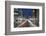 Downtown Street at Dusk, Hiroshima, Hiroshima Prefecture, Japan-Ian Trower-Framed Photographic Print