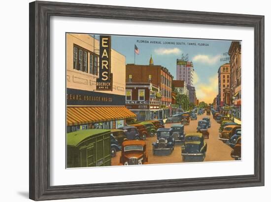 Downtown Tampa, Florida-null-Framed Art Print