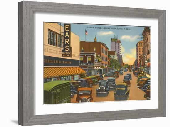 Downtown Tampa, Florida-null-Framed Art Print