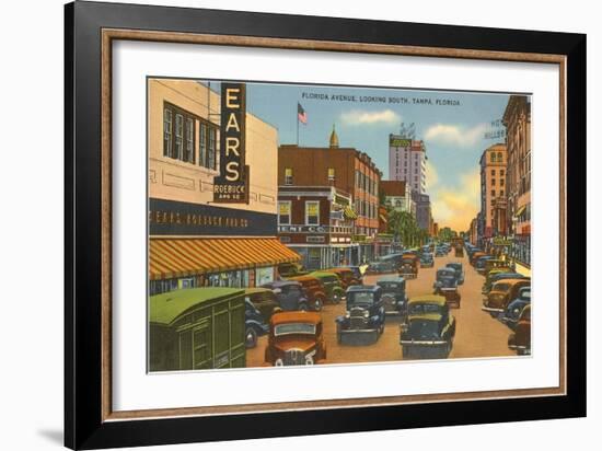 Downtown Tampa, Florida-null-Framed Art Print