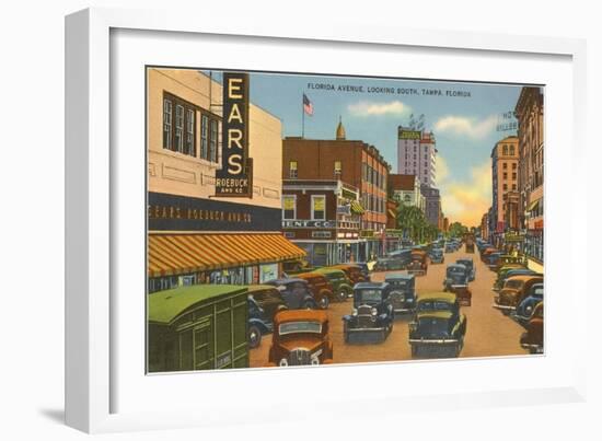 Downtown Tampa, Florida-null-Framed Art Print