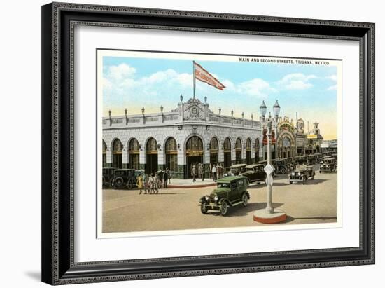 Downtown Tijuana, Mexico-null-Framed Art Print