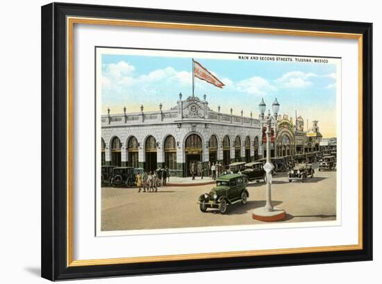 Downtown Tijuana, Mexico-null-Framed Art Print