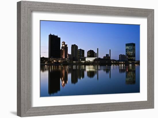 Downtown Toledo-benkrut-Framed Photographic Print