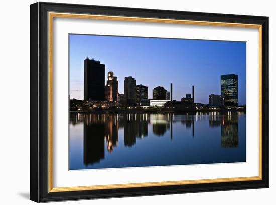 Downtown Toledo-benkrut-Framed Photographic Print