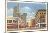 Downtown Toledo-null-Mounted Art Print