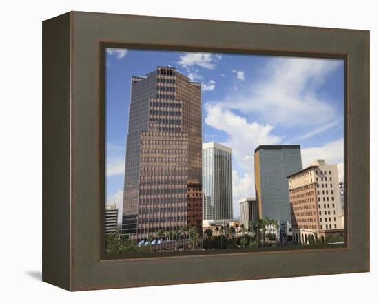 Downtown, Tucson, Arizona, United States of America, North America-Wendy Connett-Framed Premier Image Canvas