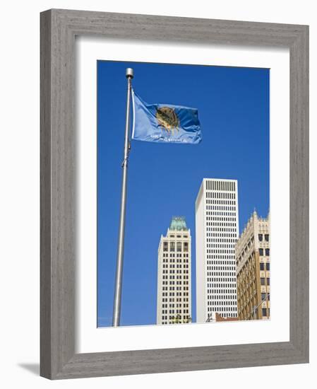 Downtown Tulsa, Oklahoma, United States of America, North America-Richard Cummins-Framed Photographic Print