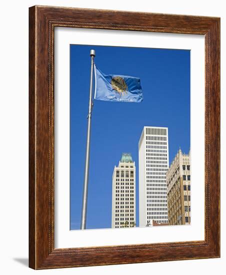 Downtown Tulsa, Oklahoma, United States of America, North America-Richard Cummins-Framed Photographic Print