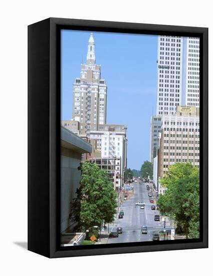 Downtown, Tulsa, Oklahoma-Mark Gibson-Framed Premier Image Canvas