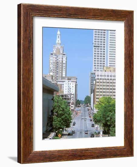 Downtown, Tulsa, Oklahoma-Mark Gibson-Framed Photographic Print