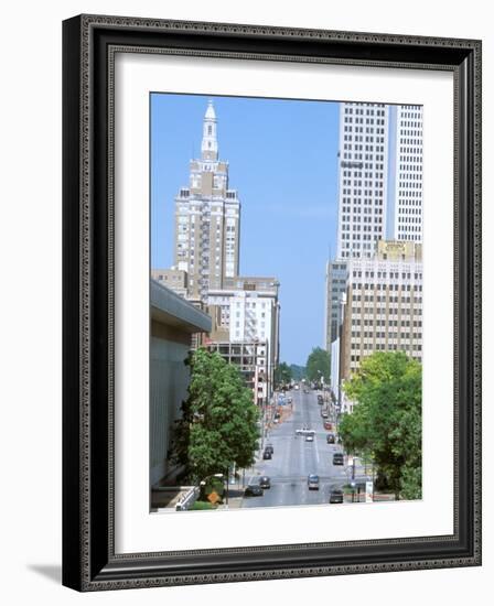 Downtown, Tulsa, Oklahoma-Mark Gibson-Framed Photographic Print