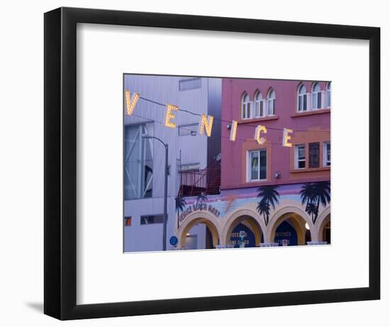 Downtown Venice Beach, Los Angeles, California, United States of America, North America-Richard Cummins-Framed Photographic Print