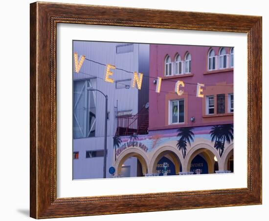 Downtown Venice Beach, Los Angeles, California, United States of America, North America-Richard Cummins-Framed Photographic Print