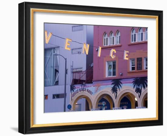 Downtown Venice Beach, Los Angeles, California, United States of America, North America-Richard Cummins-Framed Photographic Print