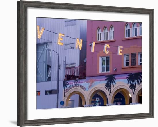 Downtown Venice Beach, Los Angeles, California, United States of America, North America-Richard Cummins-Framed Photographic Print