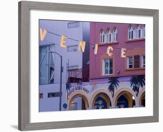 Downtown Venice Beach, Los Angeles, California, United States of America, North America-Richard Cummins-Framed Photographic Print