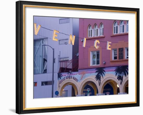 Downtown Venice Beach, Los Angeles, California, United States of America, North America-Richard Cummins-Framed Photographic Print