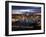 Downtown View from West End Overlook, Pittsburgh, Pennsylvania-Walter Bibikow-Framed Photographic Print