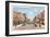 Downtown, Whiting, Indiana-null-Framed Art Print