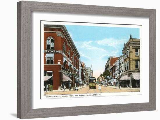 Downtown Wilmington, Delaware-null-Framed Art Print