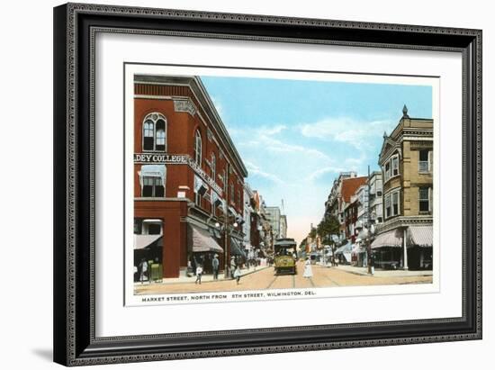 Downtown Wilmington, Delaware-null-Framed Art Print