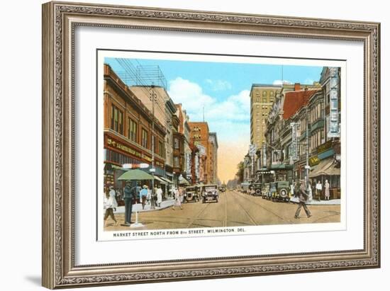 Downtown Wilmington, Delaware-null-Framed Art Print