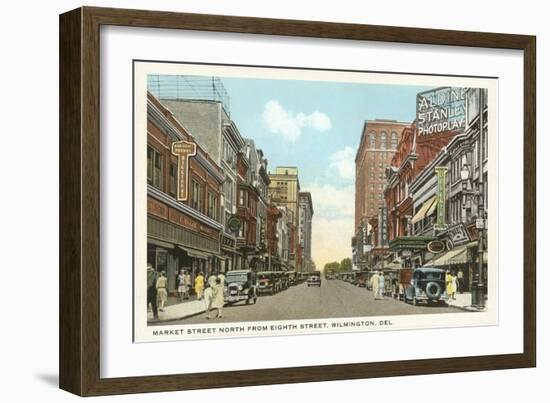 Downtown Wilmington, Delaware-null-Framed Art Print