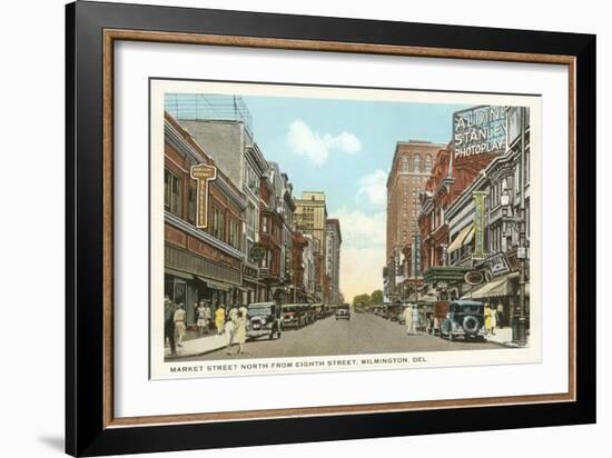 Downtown Wilmington, Delaware-null-Framed Art Print